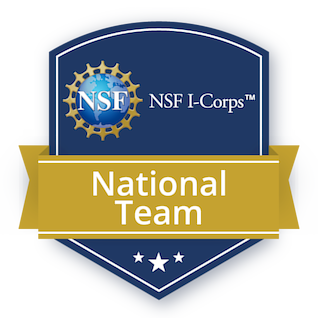 NSF I-Corps National Team badge